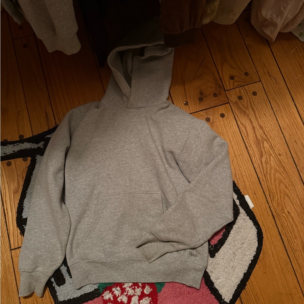Gray Hoodie Sweater
